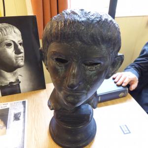 Head of Claudius or ? Nero